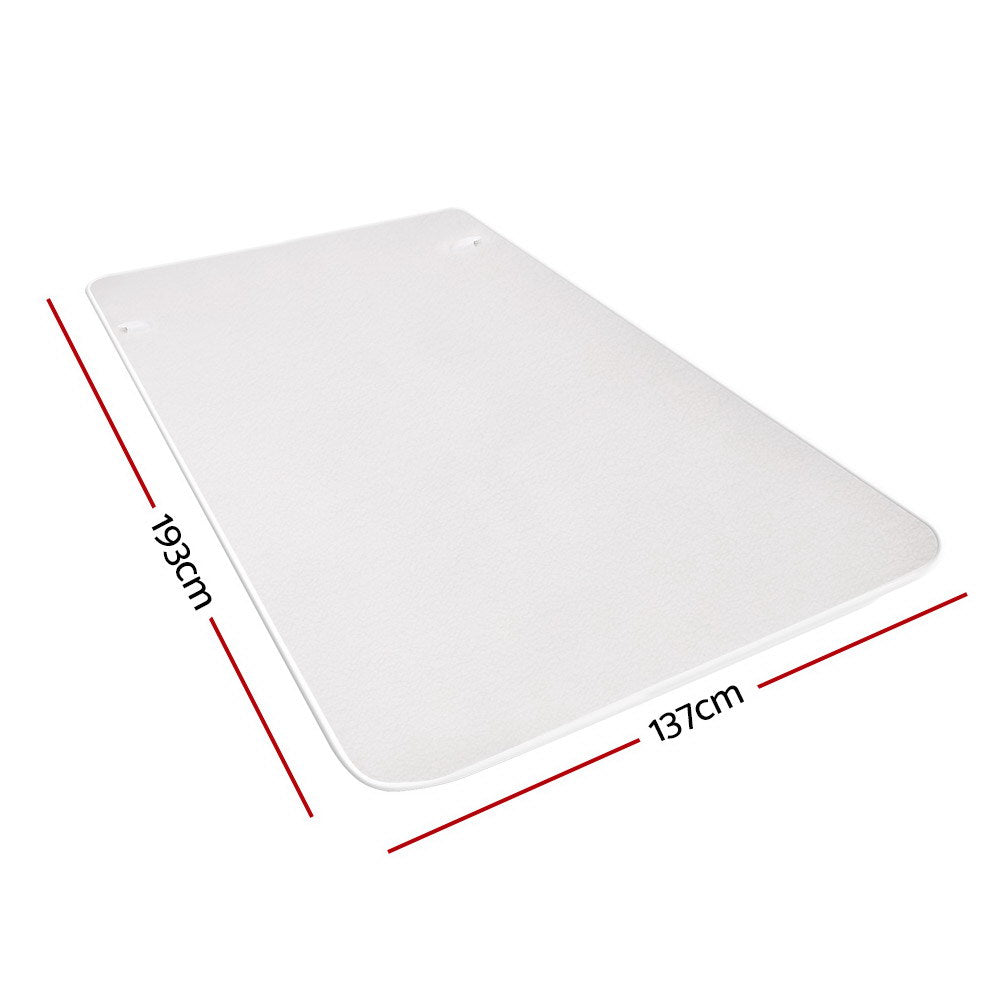 Atlas Electric Blanket Fleece – White – Double