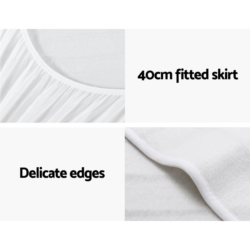 Nova Electric Blanket – White – Single