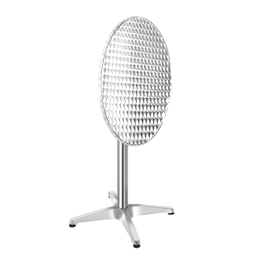 Altara Outdoor Bar Tables – Silver – Set of 4