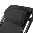 Zero Gravity Folding Recliner Chair - Black