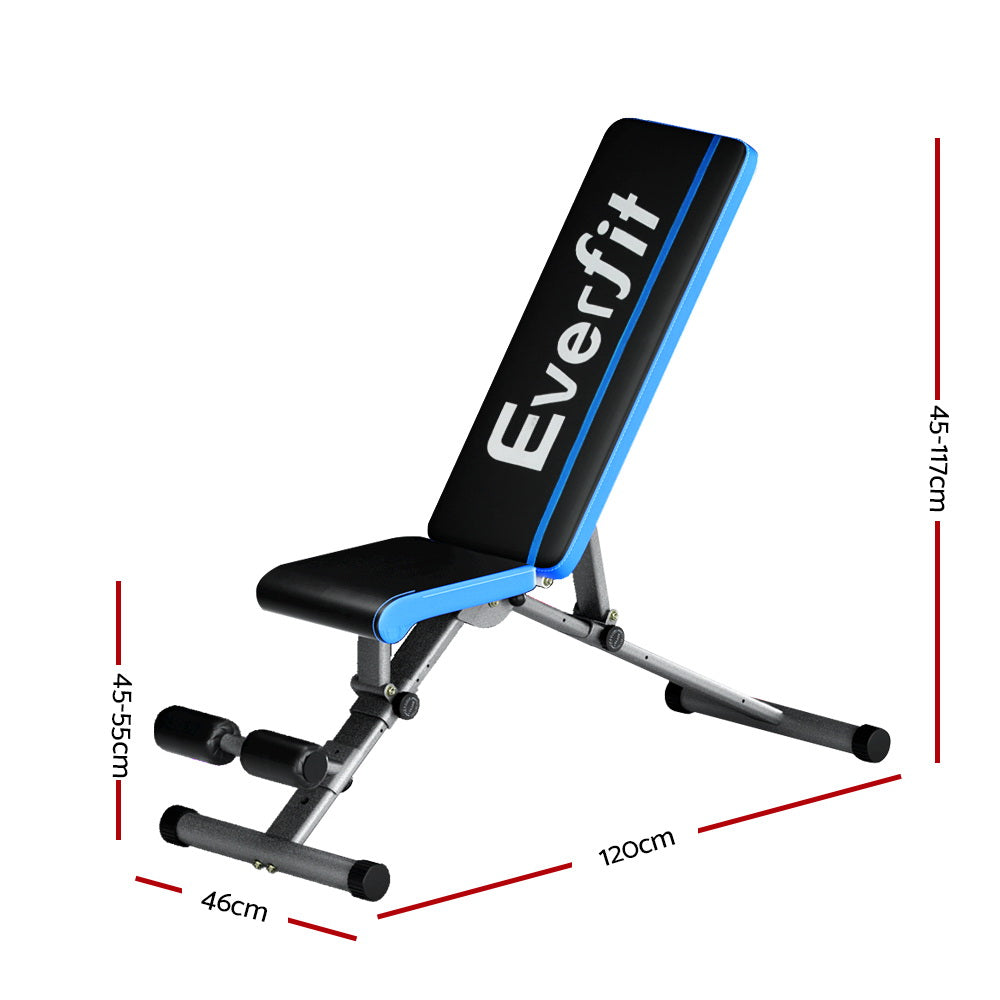 Maxon Adjustable Weight Bench – Black – 330kg Capacity