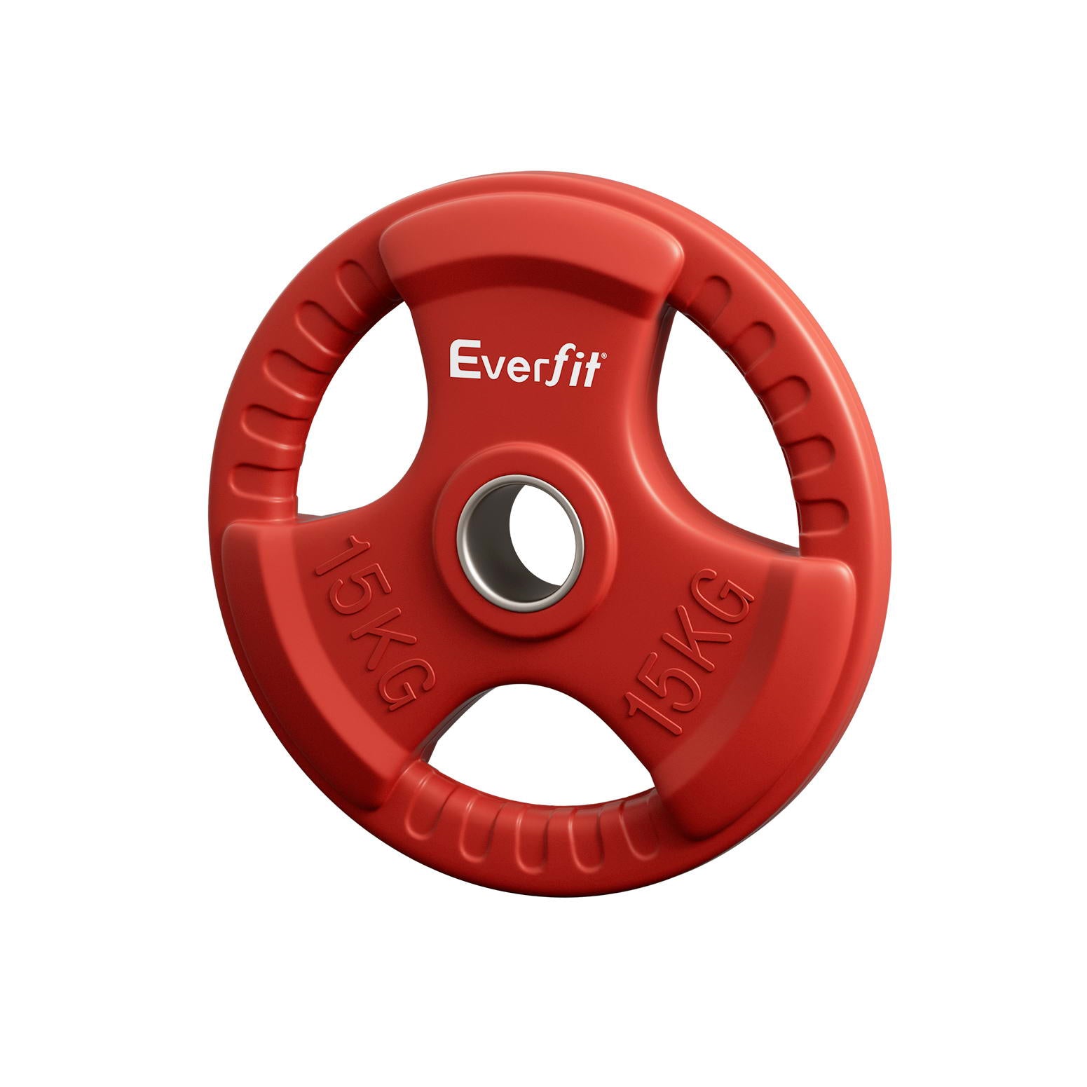 Weight Plates Olympic 15kg Dumbbell Barbell Plate Weight Lifting Home Gym Red