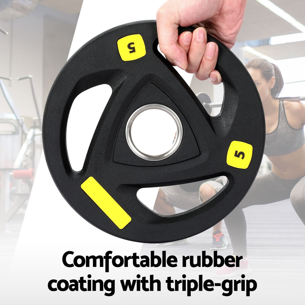 Atlas Olympic Training Barbell Set – Black – 16kg