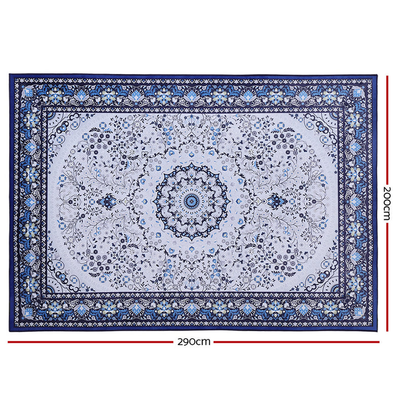 200 x 290 - Floor Rug - Blue