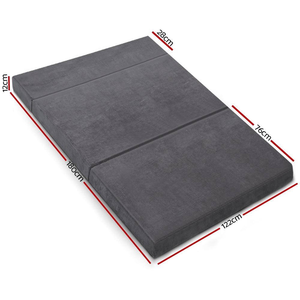 Nightsky Memory Foam Mattress – Grey – Double