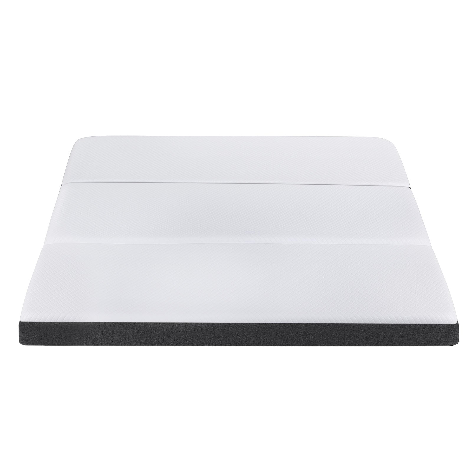 Tranquil Folding Memory Foam Mattress – White – Queen