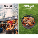 Fire Pit BBQ Grill - 76cm