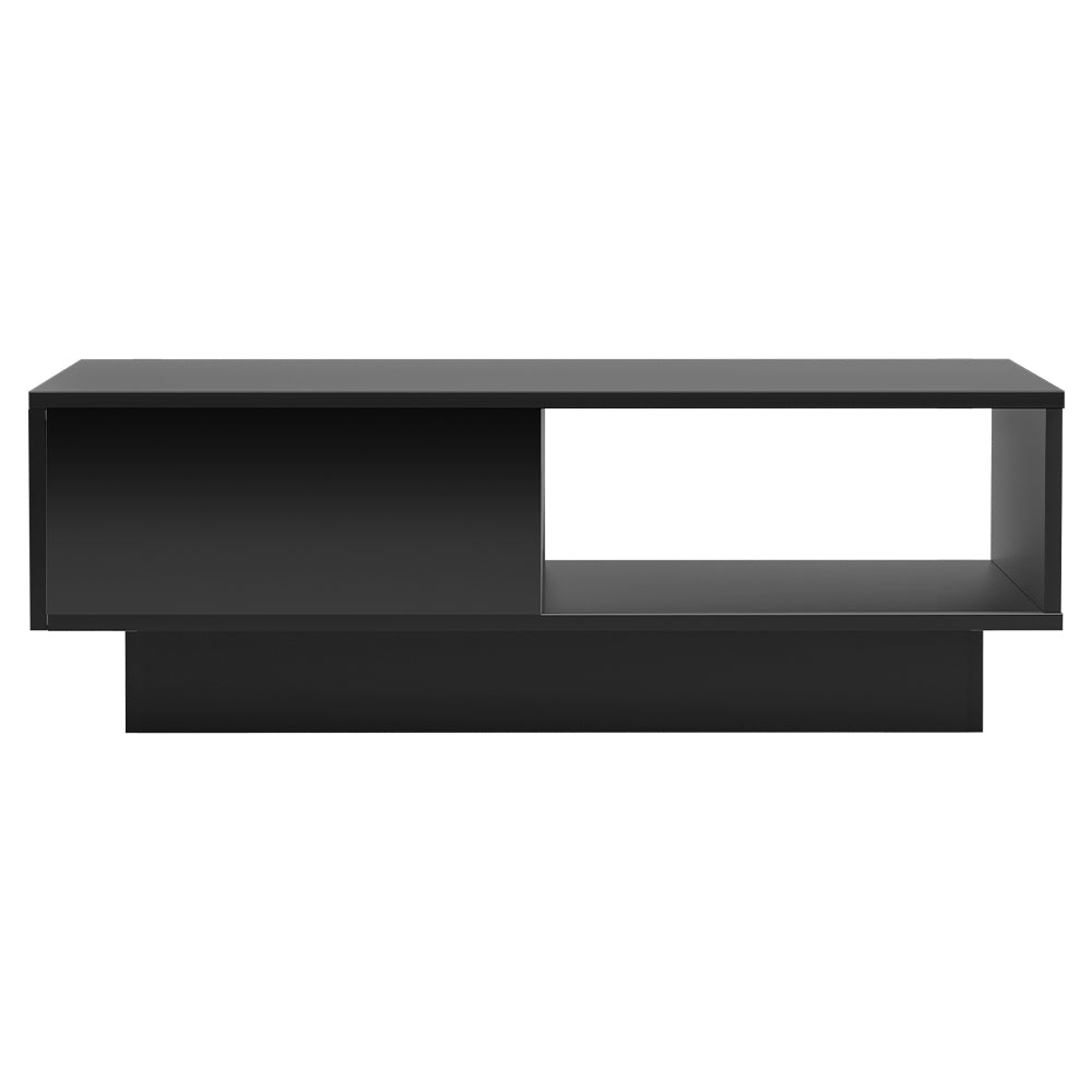 Lumina LED Coffee Table – Black – 95 cm