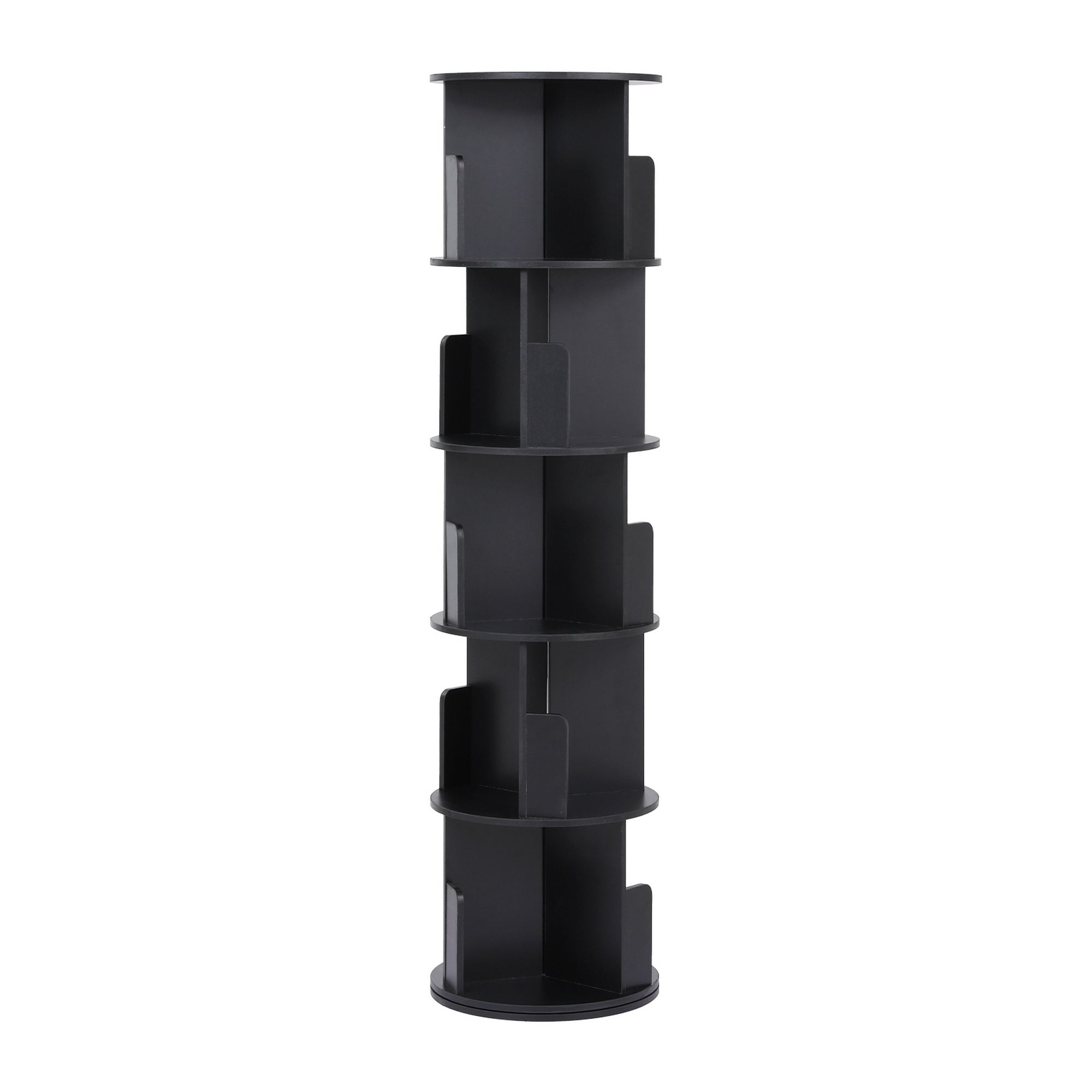 Haven Rotating Bookshelf – Black – 159 cm