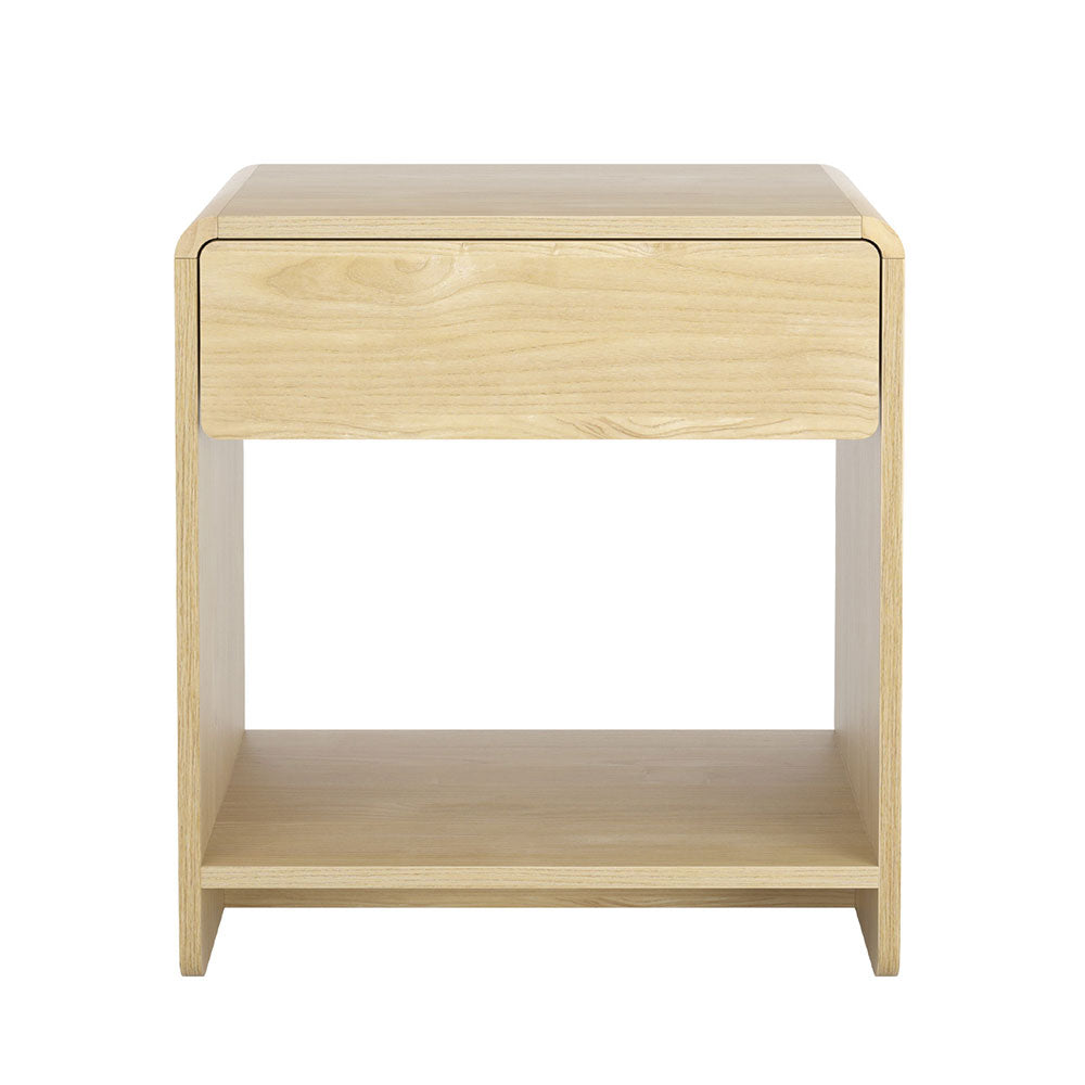 Alderon Bedside Table – Pine – 50 cm