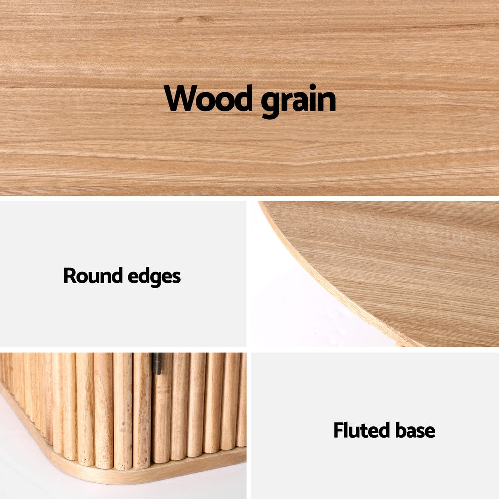 Linden 1M Dining Table – Pine – 100 cm
