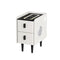 Smart Bedside Table with Wireless Charging – AIDA White