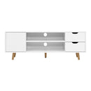 TV Cabinet Entertainment Unit - White