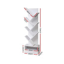 7 Tier Tree Bookshelf - White