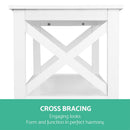 3-tier Console Table - White