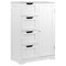 Artiss Bathroom Cabinet Storage Drawers White