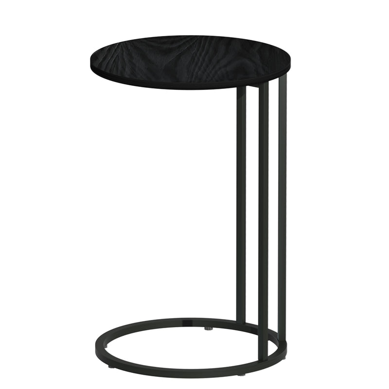 Side Coffee Table – Round Black