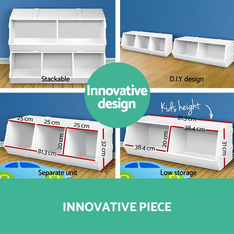 Kids Toy Stackable Storage