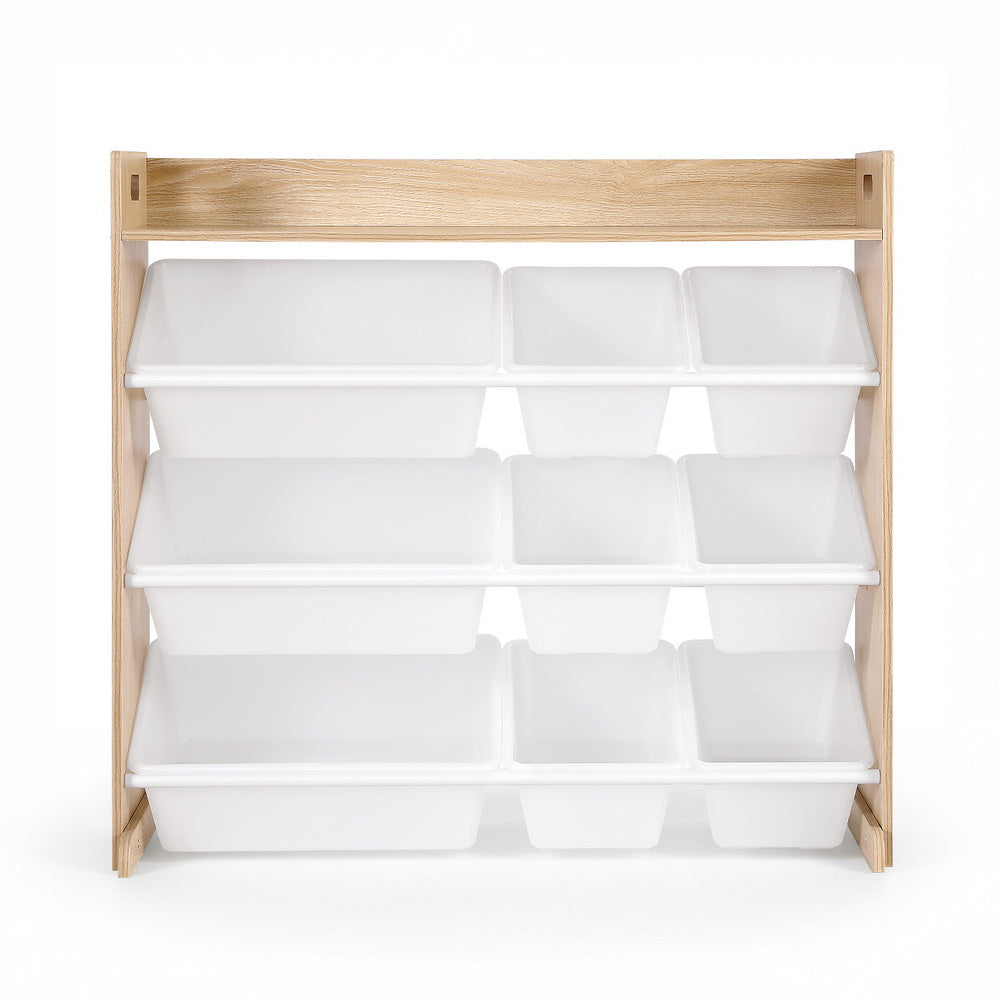 Camden Kids 9-Bin Storage Organiser – Multi – 85 cm