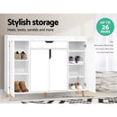 Shoe Cabinet Storage Rack - White