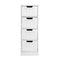 4 Chest of Drawers - White