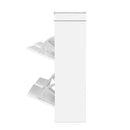 Shoe Cabinet Rack - White