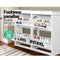 Shoe Cabinet Rack - White