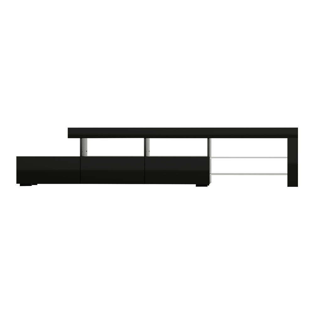 Onyx LED TV Entertainment Unit – Black – 215 cm
