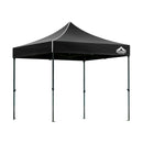 Instahut Gazebo Pop Up Marquee 3x3m Folding Tent Wedding Outdoor Camping Canopy Gazebos Shade Black