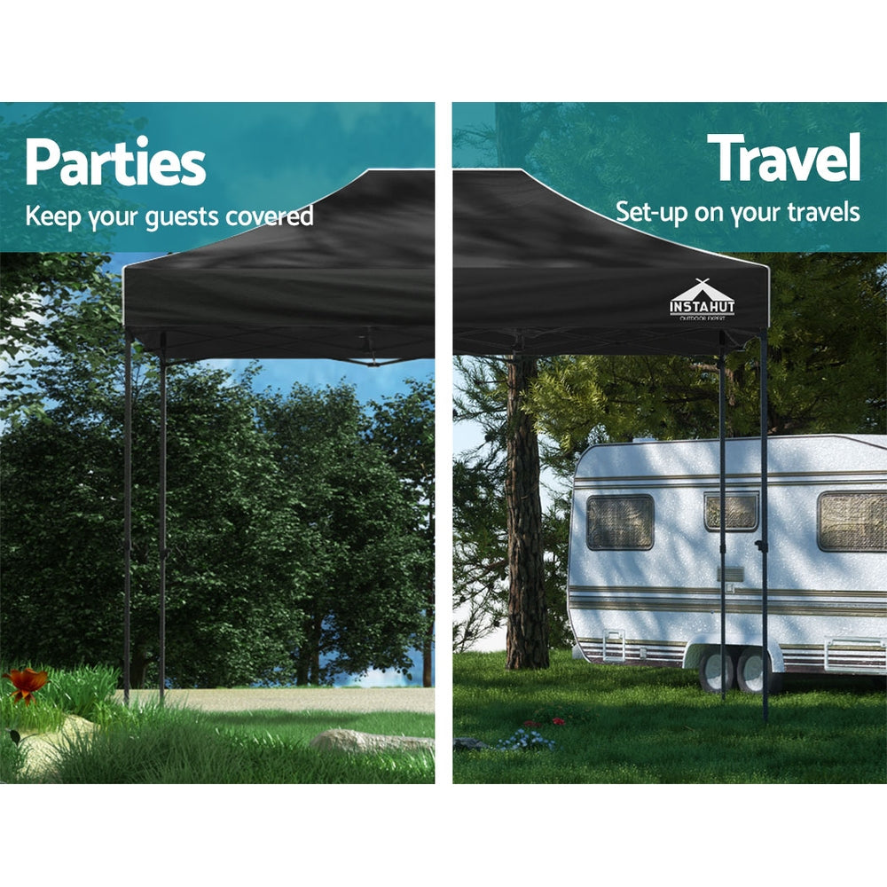 Callan Pop-Up Outdoor Gazebo – Blue – 3 × 4.5 m