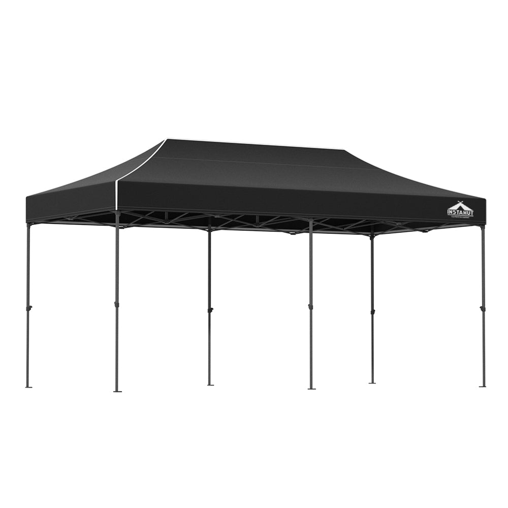 Marston Pop Up Gazebo – Black – 3m x 6m
