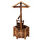 Outdoor Wooden Wishing Well