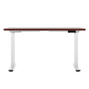 Motorised Standing Desk – Dual Motor, Walnut Finish 140cm