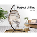 Outdoor Cushion Egg Swing Chair - Wicker