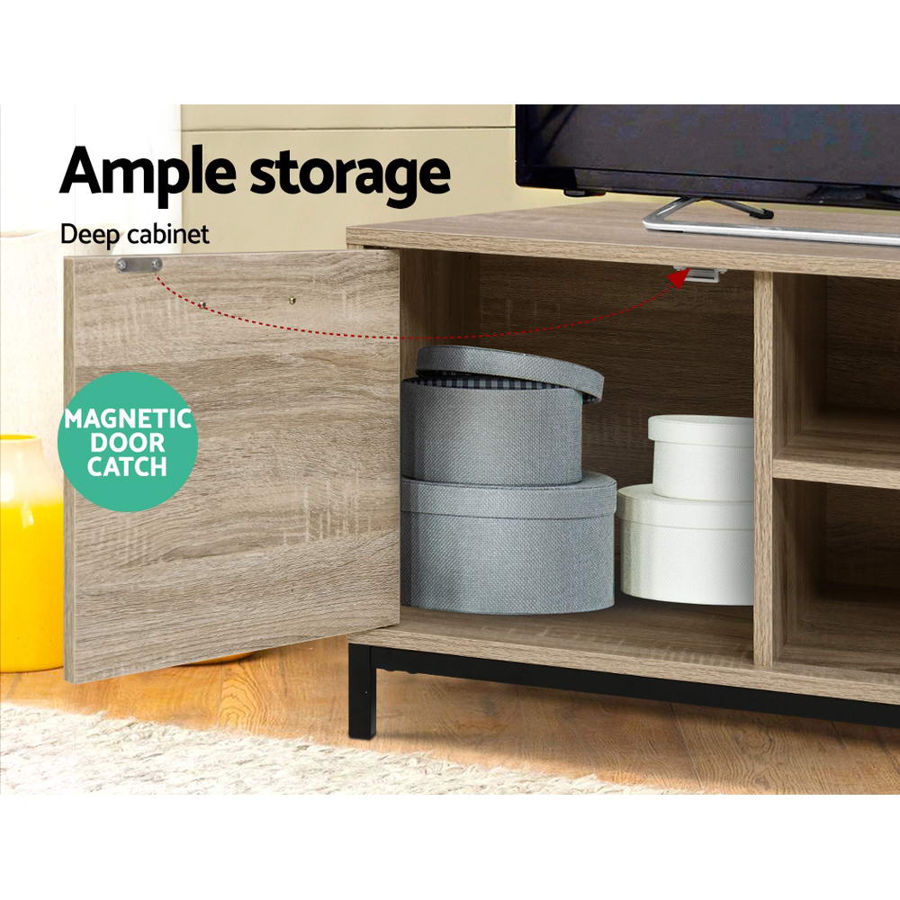Camden TV Entertainment Unit – Oak – 132 cm