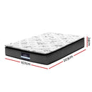 KING SINGLE Size - Pillow Top Mattress - 24cm