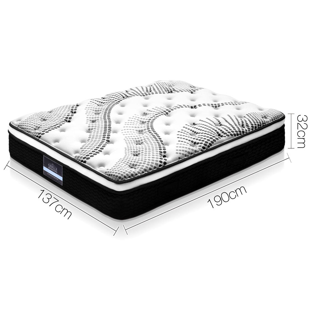 Serano Euro Top Mattress – White – Double