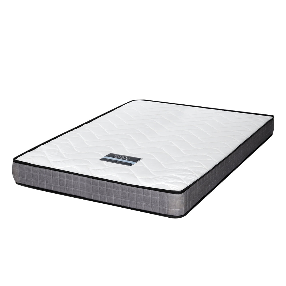 Quietude Spring Mattress – White – Queen