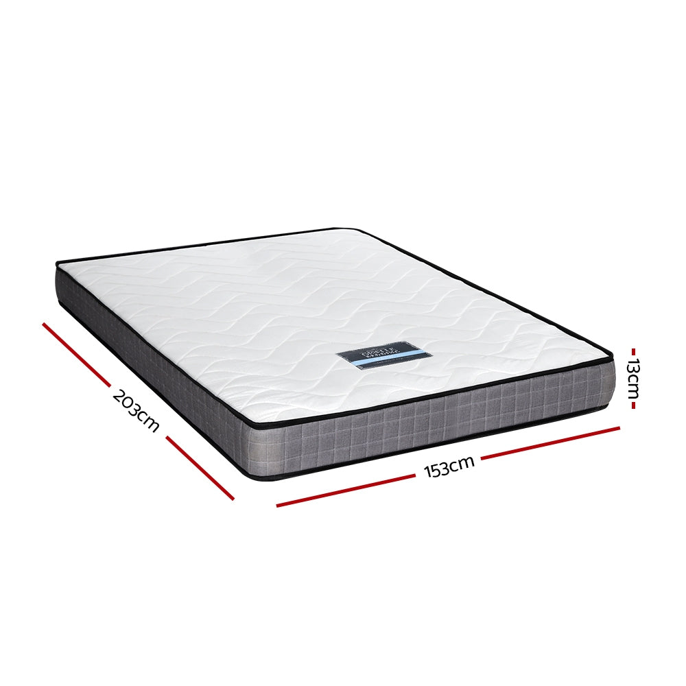 Quietude Spring Mattress – White – Queen