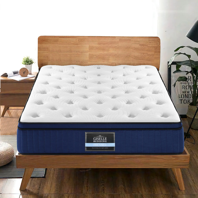 DOUBLE Size - Cool Gel Memory Foam 7 Zone Mattress - 34cm