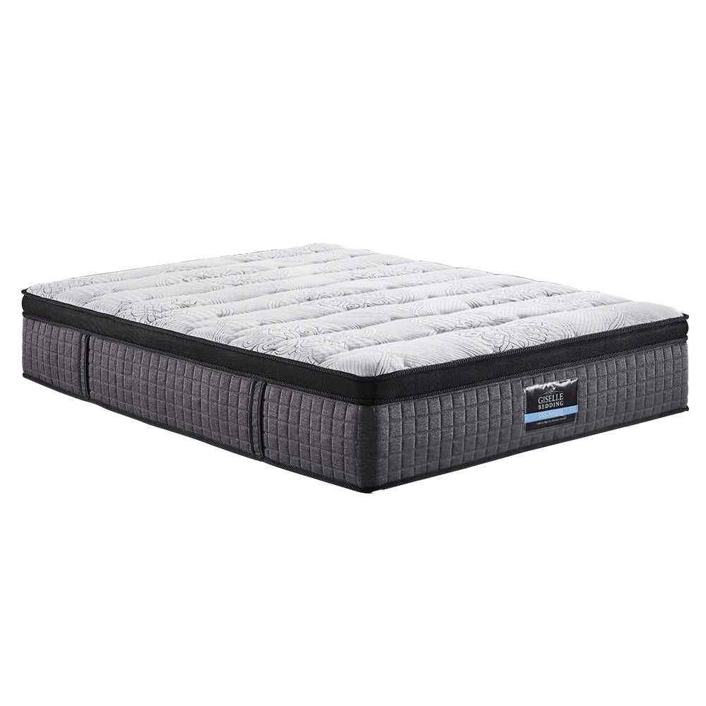 Valentina 9-Zone Latex Foam Mattress – White – Queen