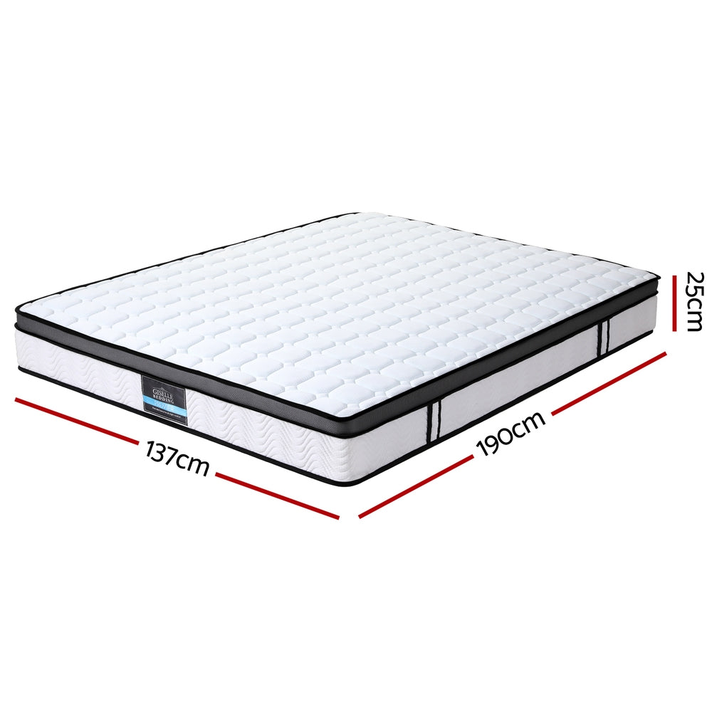 Alderon Gel Foam Mattress – White – Double