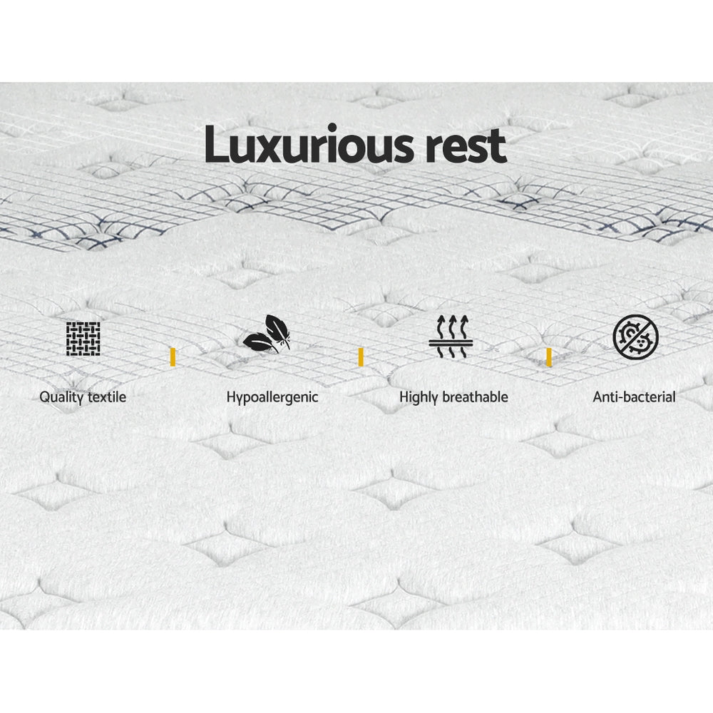 Lullaby Pocket Spring Mattress – ExtraFirm – Queen
