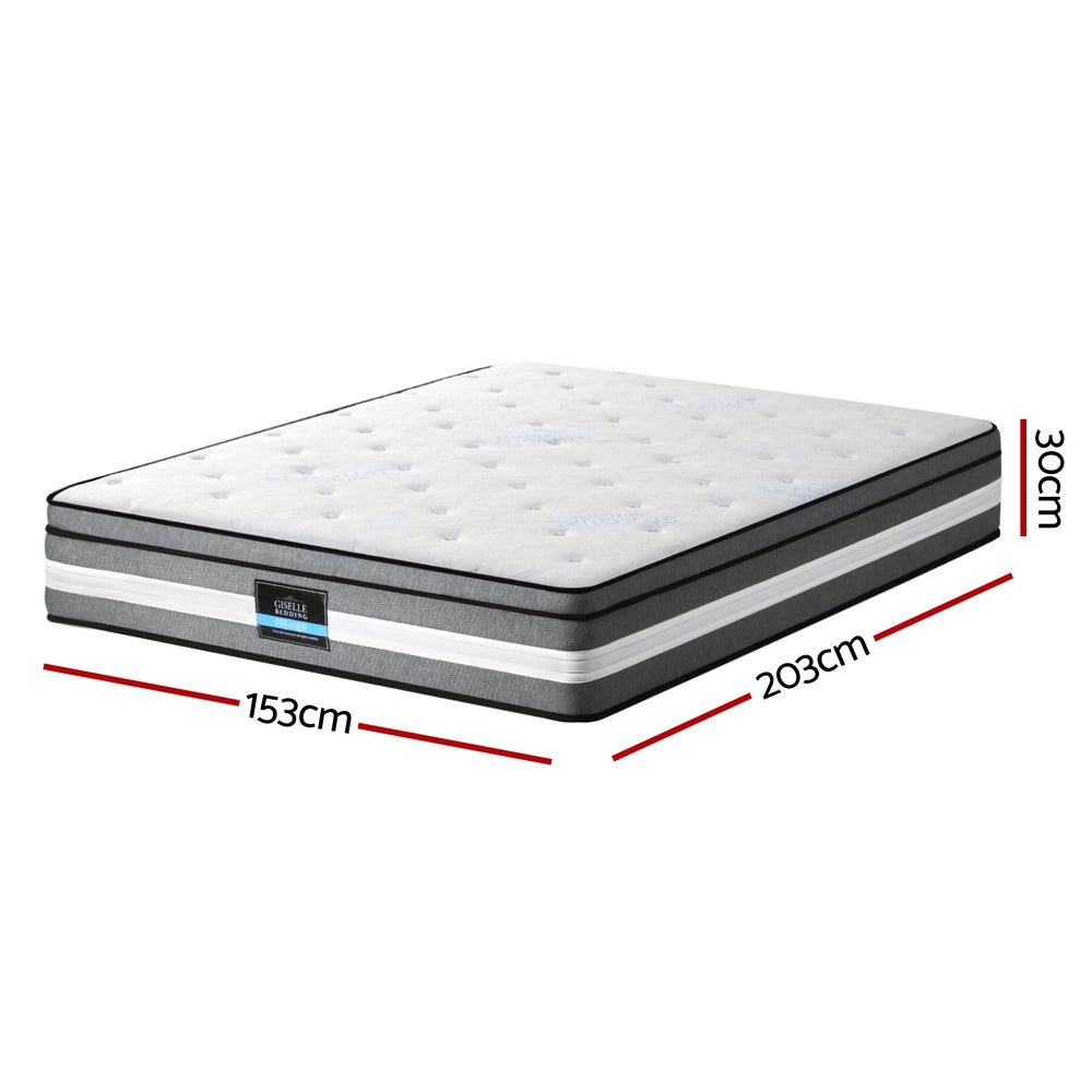 Dawn Euro Top Mattress – White – Queen