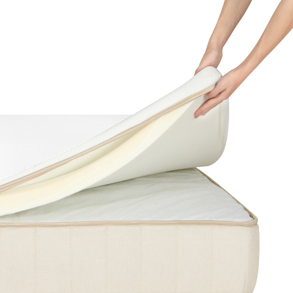 Nara Double Sided Pocket Spring Mattress – White – Double