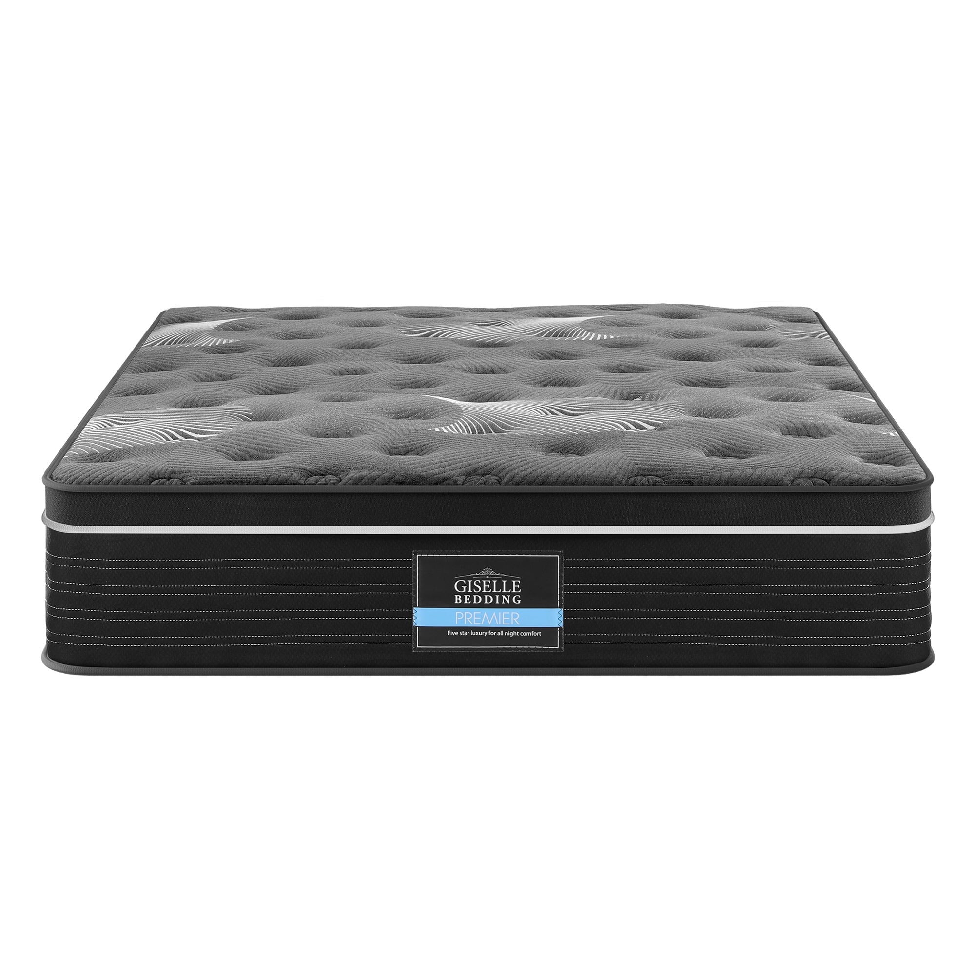 Nova Euro Top Mattress – Black – King