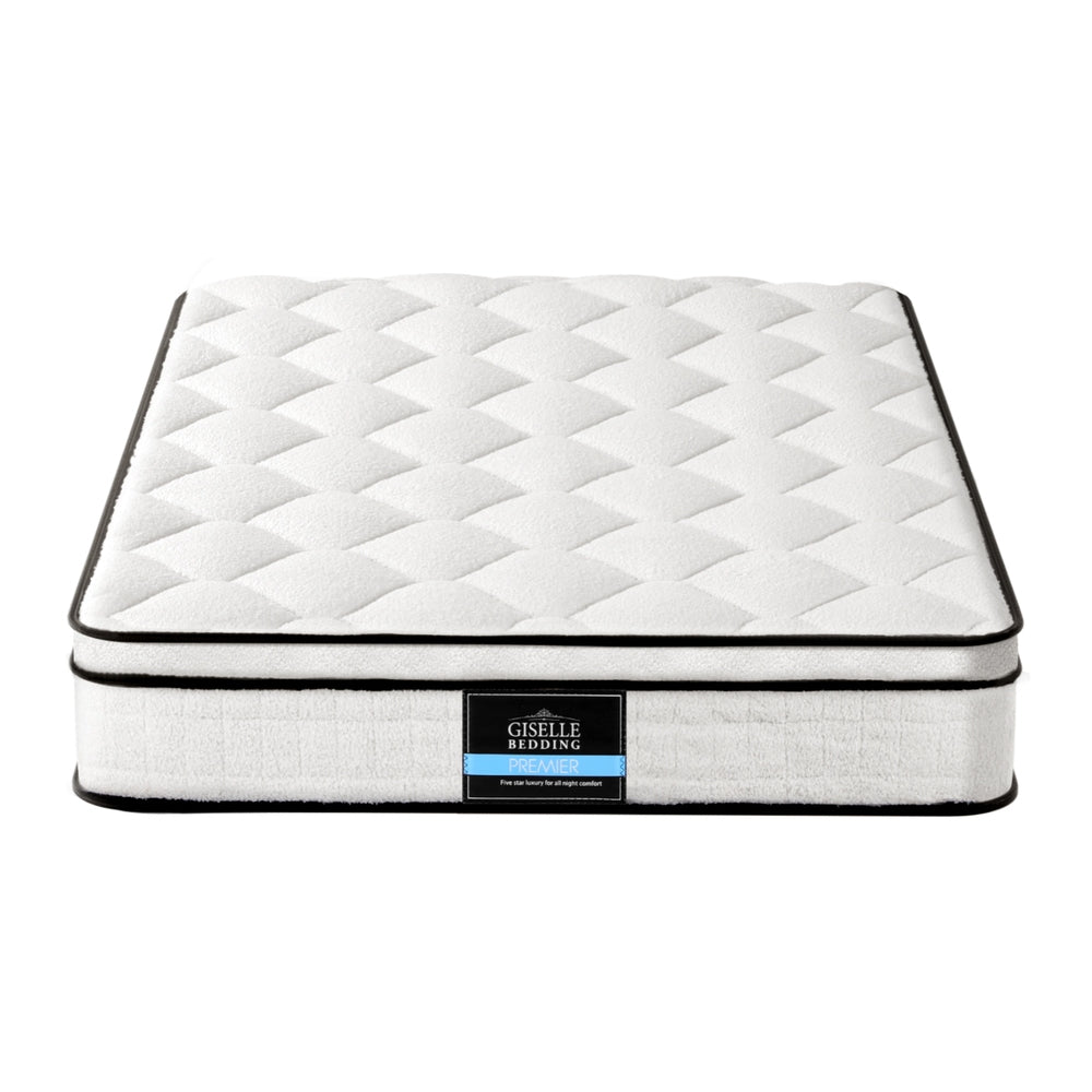 Tranquil Euro Top Mattress – White – Single