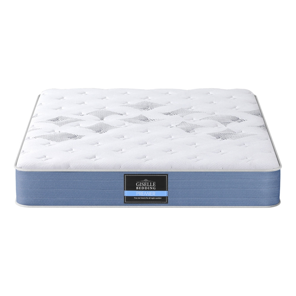 VelvetRest Euro Top Mattress – White – Double