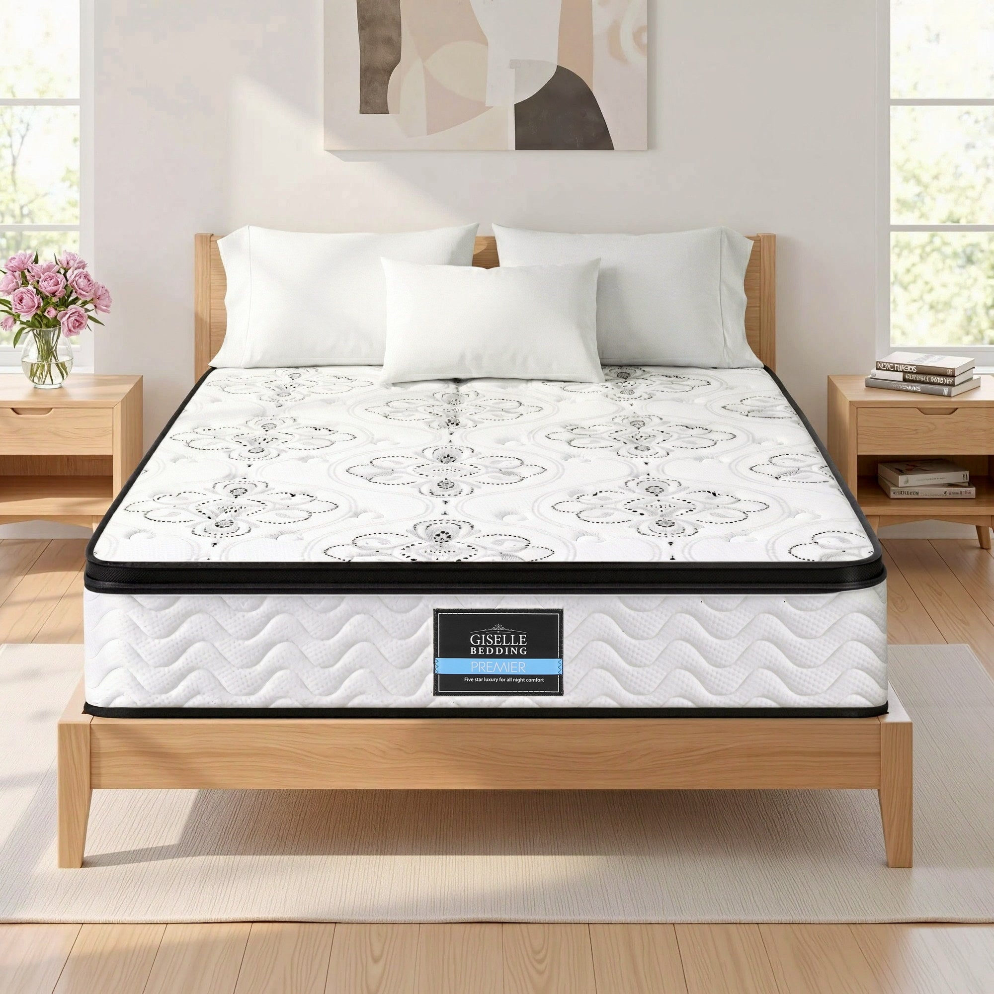 Nova Mattress 30cm Pocket Spring Euro Top Medium Firm Foam – King