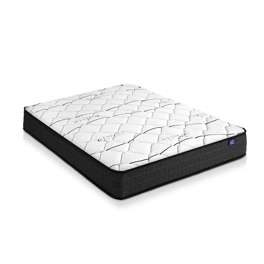 Hudson Bonnell Spring Mattress – White – Queen